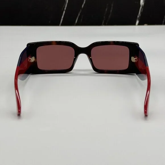 NEW GUCCI GG1860S 002 HAVANA BLUE RED UNISEX SUNGLASSES GUCCI